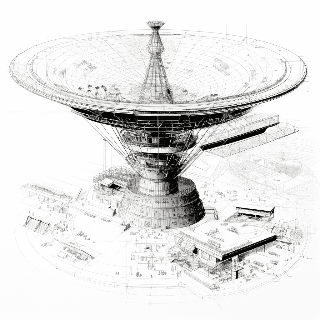 radar drawing